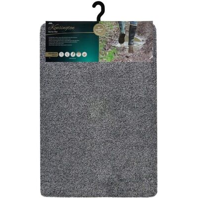 JVL Kensington Doormat - Grey, 60x90cm, Machine Washable, Barrier JVL Kensington Doormat - Grey, 60x90cm, Machine Washable, Barrier