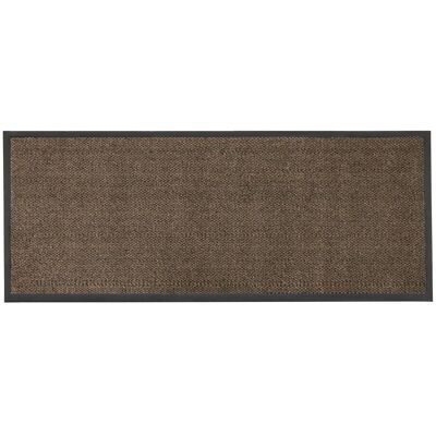 JVL - Heavy Duty Barrier - 60x150cm - Brown/Black - Door Mat JVL - Heavy Duty Barrier - 60x150cm - Brown/Black - Door Mat