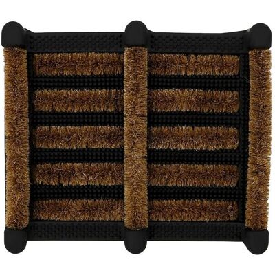 JVL Nimbus - Coir Boot Scraper Mat 30x35cm - natural - Doormat JVL Nimbus - Coir Boot Scraper Mat 30x35cm - natural - Doormat