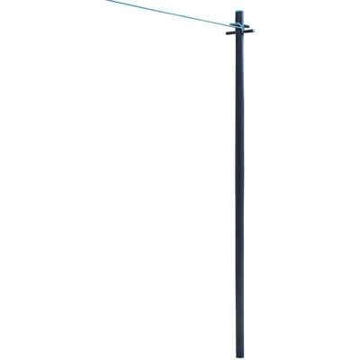 JVL 2.4M Washing Line Post - Durable, 30m PVC Clothes Line & Ground Socket JVL 2.4M Washing Line Post - Durable, 30m PVC Clothes Line & Ground Socket