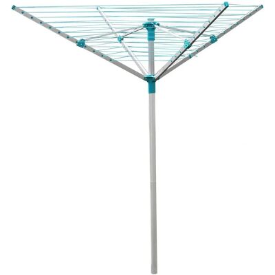 Jvl Aluminium Outdoor Garden Rotary Clothes Airer - 40 Metre Jvl Aluminium Outdoor Garden Rotary Clothes Airer - 40 Metre
