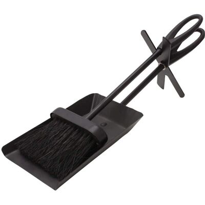 JVL Purbeck Fireplace Set - Shovel & Brush JVL Purbeck Fireplace Set - Shovel & Brush