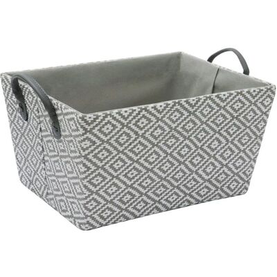 JVL Argyle Rectangular Paper Storage Basket - Storage Basket JVL Argyle Rectangular Paper Storage Basket - Storage Basket