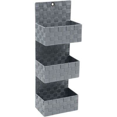 JVL - Vichy - Grey - 3-tier - Storage unit JVL - Vichy - Grey - 3-tier - Storage unit