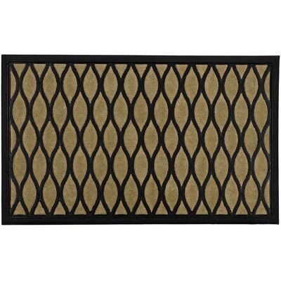 JVL - Vienna - 45x75cm - Droplet brown - Doormat JVL - Vienna - 45x75cm - Droplet brown - Doormat
