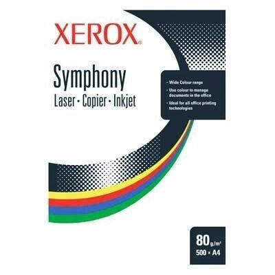 Xerox Symphony 80 A4 Orange Paper - High-Quality Printer Paper Xerox Symphony 80 A4 Orange Paper - High-Quality Printer Paper