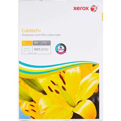 Xerox Colotech+ A3 Paper - 160gsm White - Pack of 250 Xerox Colotech+ A3 Paper - 160gsm White - Pack of 250