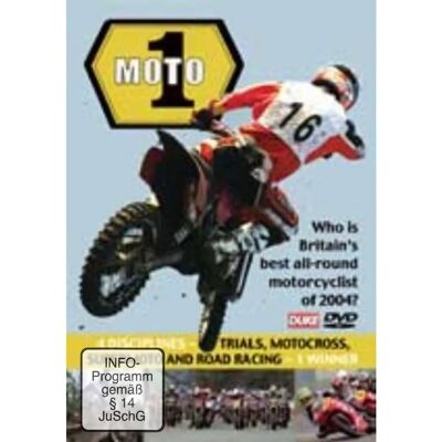 Moto1 DVD (2005) Karl Harris cert E - Region 2 Moto1 DVD (2005) Karl Harris cert E - Region 2
