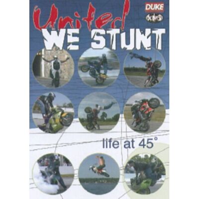 United We Stunt - Livet i 45 grader DVD - Motorcykelstuntuppvisningar United We Stunt - Livet i 45 grader DVD - Motorcykelstuntuppvisningar