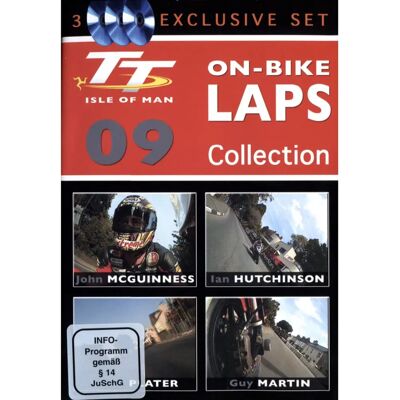 John McGuiness Isle of Man TT 2009 DVD Region 2 - Motorrace Samling John McGuiness Isle of Man TT 2009 DVD Region 2 - Motorrace Samling