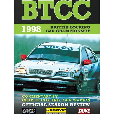 BTCC Recension 1998 DVD - Region 2 BTCC Recension 1998 DVD - Region 2