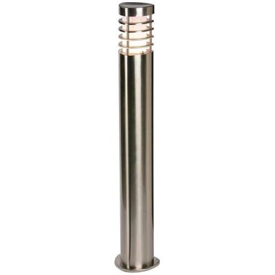 Endon Bliss Outdoor Bollard Light - IP44, Brushed Stainless Steel, E27 Endon Bliss Outdoor Bollard Light - IP44, Brushed Stainless Steel, E27