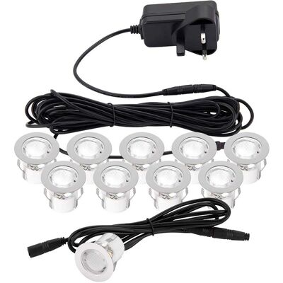 Saxby Kios 2 - Ground Light - Stainless Steel Saxby Kios 2 - Ground Light - Stainless Steel