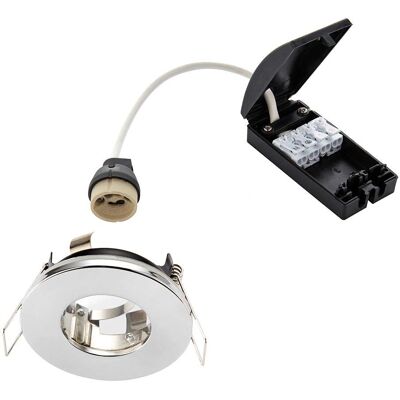 Saxby Speculo - LED Fire Rated 1 Light Bathroom Recessed Light - Recessed Light Saxby Speculo - LED Fire Rated 1 Light Bathroom Recessed Light - Recessed Light