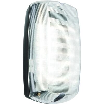 Saxby Lighting (Poole) Avit - Outdoor Wall Emergency Bulkhead Light - Black Saxby Lighting (Poole) Avit - Outdoor Wall Emergency Bulkhead Light - Black