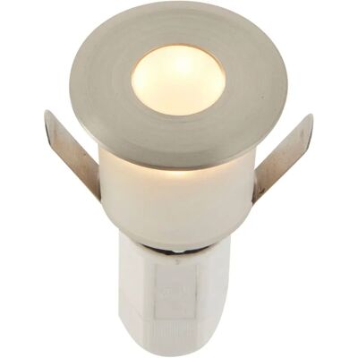 Saxby Lighting Hades LED Outdoor Recessed Ground Decking Light Satin Nickel - Ground Decking Light Saxby Lighting Hades LED Outdoor Recessed Ground Decking Light Satin Nickel - Ground Decking Light