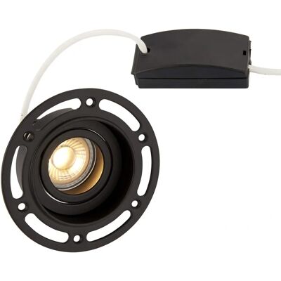 Saxby Lighting (Poole) Saxby Trimless Downlight - Black - 12cm - LED GU10 - 7W - Downlight Saxby Lighting (Poole) Saxby Trimless Downlight - Black - 12cm - LED GU10 - 7W - Downlight