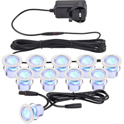 Saxby Lighting Kios 2 Outdoor Ground Decking Lights - IP44 Saxby Lighting Kios 2 Outdoor Ground Decking Lights - IP44