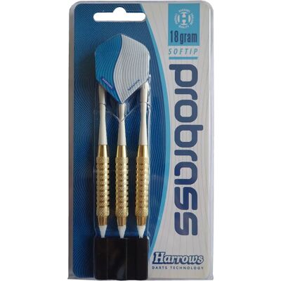 Harrows Probrass 16g Mosazné Šipky - Šipky Harrows Probrass 16g Mosazné Šipky - Šipky