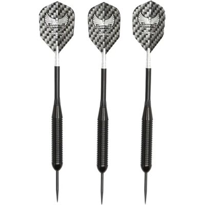 Harrows Black Arrow Stalen Punt Darts - 24g Harrows Black Arrow Stalen Punt Darts - 24g
