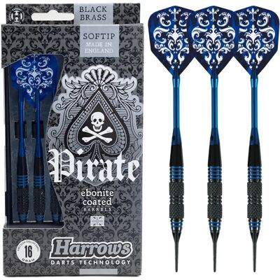 Harrows Pirat Softip Blaue - Darts Harrows Pirat Softip Blaue - Darts