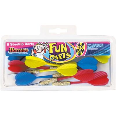 Harrows 844243 Darts Stahlspitze - 9 Stück Set Harrows 844243 Darts Stahlspitze - 9 Stück Set