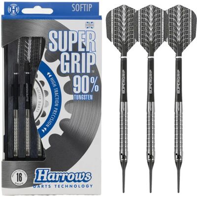 Harrows Supergrip Wolfram 90% Softip 18 g Darts Harrows Supergrip Wolfram 90% Softip 18 g Darts