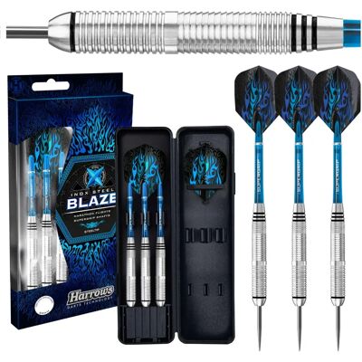 Harrows - Stalen Punt Darts - 22g Blauw Controle Harrows - Stalen Punt Darts - 22g Blauw Controle