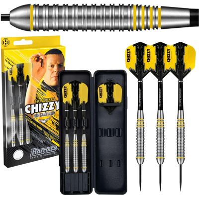 Harrows Chizzy Dave Chisnall Messing Darts - Signatur, 21 g Harrows Chizzy Dave Chisnall Messing Darts - Signatur, 21 g