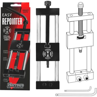 Harrows Easy Re-pointer - Dart Tip Replacement Machine Harrows Easy Re-pointer - Dart Tip Replacement Machine