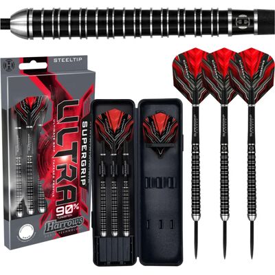 Harrows Supergrip Ultra Darts - Stahlspitze 25g Harrows Supergrip Ultra Darts - Stahlspitze 25g