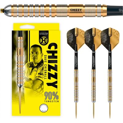Harrows G2 Dart - Präzisionswolfram 23g - Silber mit goldenen Akzenten Harrows G2 Dart - Präzisionswolfram 23g - Silber mit goldenen Akzenten