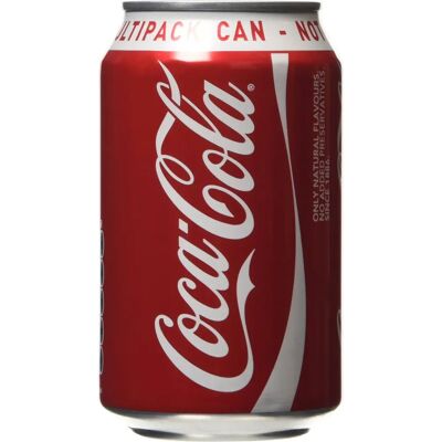 Coca-Cola 330ml Can - Sparkling Soft Drink Coca-Cola 330ml Can - Sparkling Soft Drink