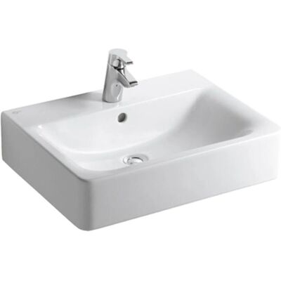 Ideal Standard E713801 Wandmontiertes Weißes Keramikwaschbecken - 50cm Ideal Standard E713801 Wandmontiertes Weißes Keramikwaschbecken - 50cm