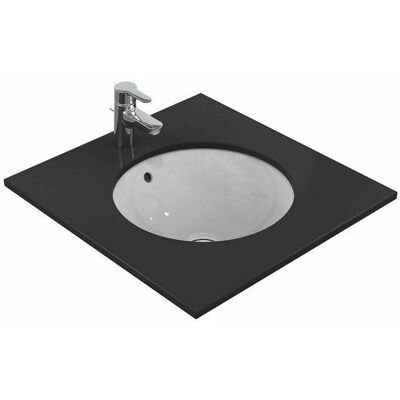 Chiuvetă rotundă pentru montaj sub blat - 48cm Alb Chiuvetă rotundă pentru montaj sub blat - 48cm Alb