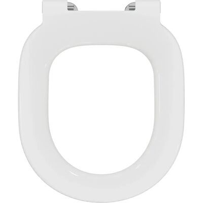 Anillo de asiento de WC Ideal Standard E821801 con bisagras de acero inoxidable - Asiento de WC Anillo de asiento de WC Ideal Standard E821801 con bisagras de acero inoxidable - Asiento de WC