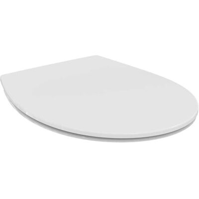 Ideal Standard Eurovit Toiletzitting met metalen scharnieren - Wit Ideal Standard Eurovit Toiletzitting met metalen scharnieren - Wit