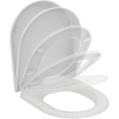 Ideal Standard UV09001 - Toilet Seat with Soft-close - White Ideal Standard UV09001 - Toilet Seat with Soft-close - White