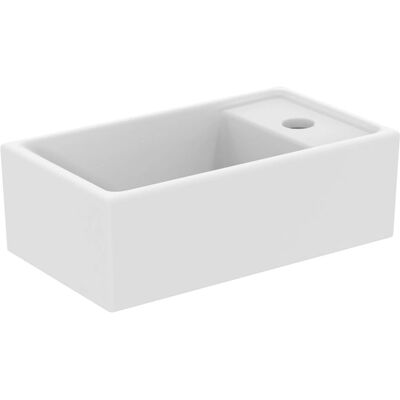 Lavabo Ideal Standard E211201 - Orificio a la derecha - Sin rebosadero - 37x21x12cm Lavabo Ideal Standard E211201 - Orificio a la derecha - Sin rebosadero - 37x21x12cm