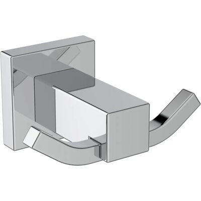 Umeraș dublu pentru prosoape Ideal Standard Cube - Metal, Crom, E2193AA Umeraș dublu pentru prosoape Ideal Standard Cube - Metal, Crom, E2193AA