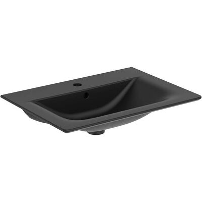 Vas de perete Ideal Standard Connect Air - 1 Orificiu, Negru Vas de perete Ideal Standard Connect Air - 1 Orificiu, Negru