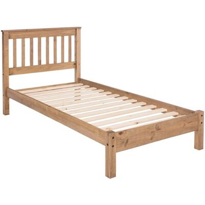 Core Corona Pine Low End Single Bed - Single Bed Frame Core Corona Pine Low End Single Bed - Single Bed Frame