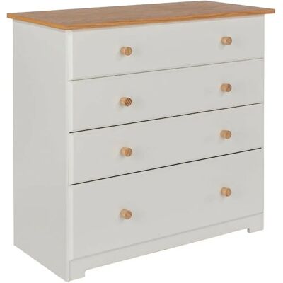 Core Colorado White Oak 4 Drawer Chest - Chest of Drawers Core Colorado White Oak 4 Drawer Chest - Chest of Drawers