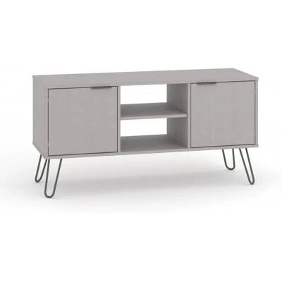 Core Augusta Grey 2 Door Flat Screen TV Unit - TV Unit Core Augusta Grey 2 Door Flat Screen TV Unit - TV Unit