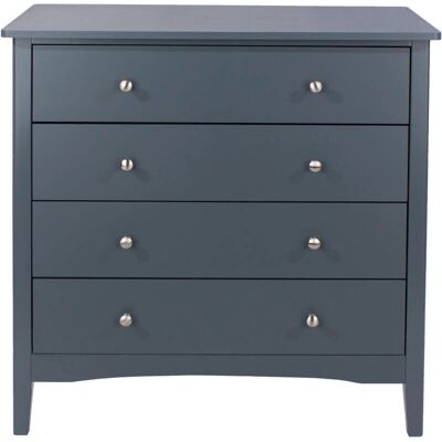 Core Products - Como - Midnight Blue - 4 Drawer - Chest Core Products - Como - Midnight Blue - 4 Drawer - Chest