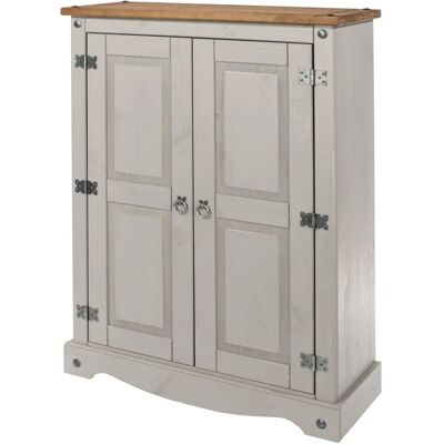 Core Products Corona 2 Door Grey Wax Sideboard - Sideboard Core Products Corona 2 Door Grey Wax Sideboard - Sideboard