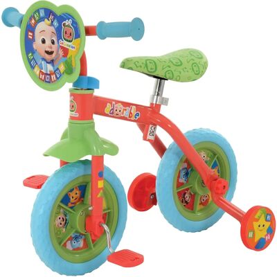 CoComelon 10 inch 2-in-1 Training Bike - Multicolour CoComelon 10 inch 2-in-1 Training Bike - Multicolour