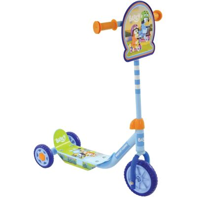 Bluey Deluxe Tri Scooter - Kids Outdoor Blue Bluey Deluxe Tri Scooter - Kids Outdoor Blue