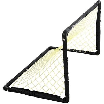 Kickmaster 1-on-1 Folding Goal Set - Football Goals Kickmaster 1-on-1 Folding Goal Set - Football Goals