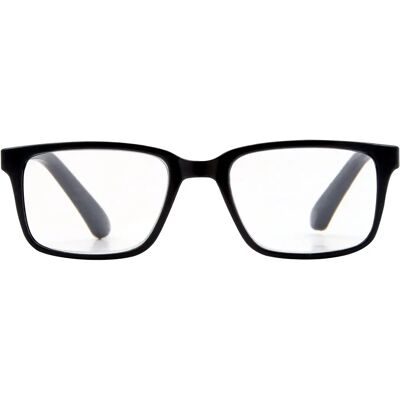 Foster Grant Arno Black Reading Glasses - Stylish Black S2.50 Foster Grant Arno Black Reading Glasses - Stylish Black S2.50